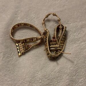 Cape Diablo Beige and Gold Bracelet